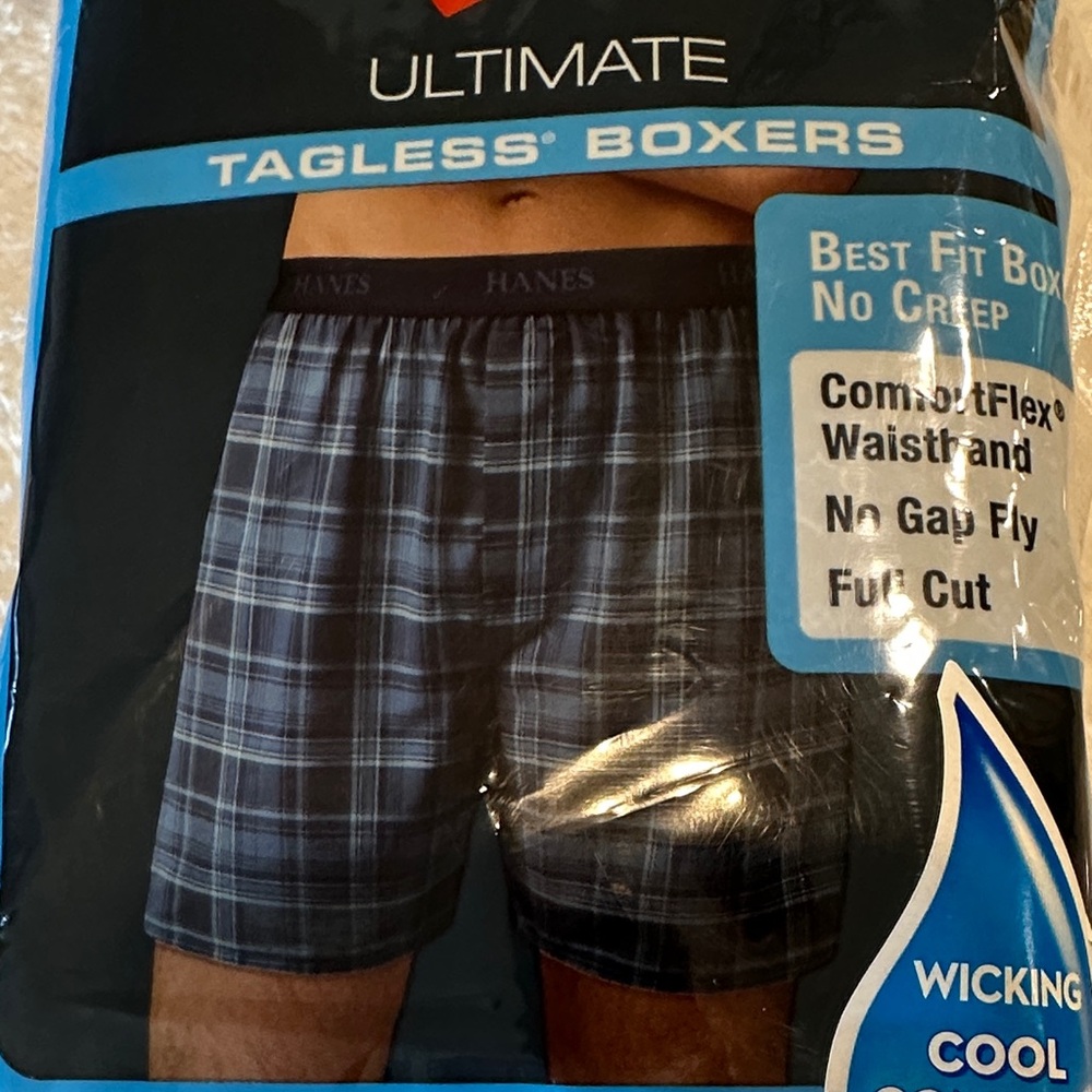 New boxers for men.